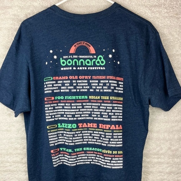 BONNAROO Music Festival Frog T-Shirt Large - Picture 9 of 16